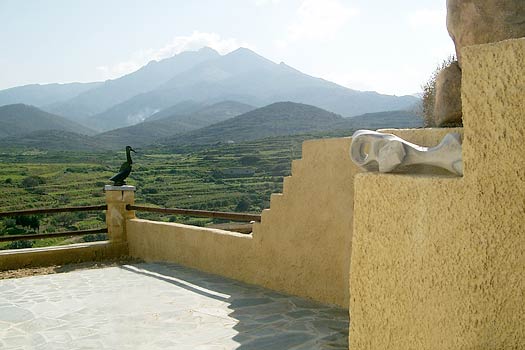Aussicht auf den zweithöchsten Berg der Insel
